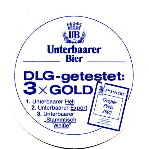 baar a-by unter rund 1b (215-3x gold 1992-blau)